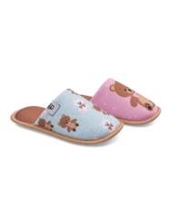 Veselé detské papuče Medvedík